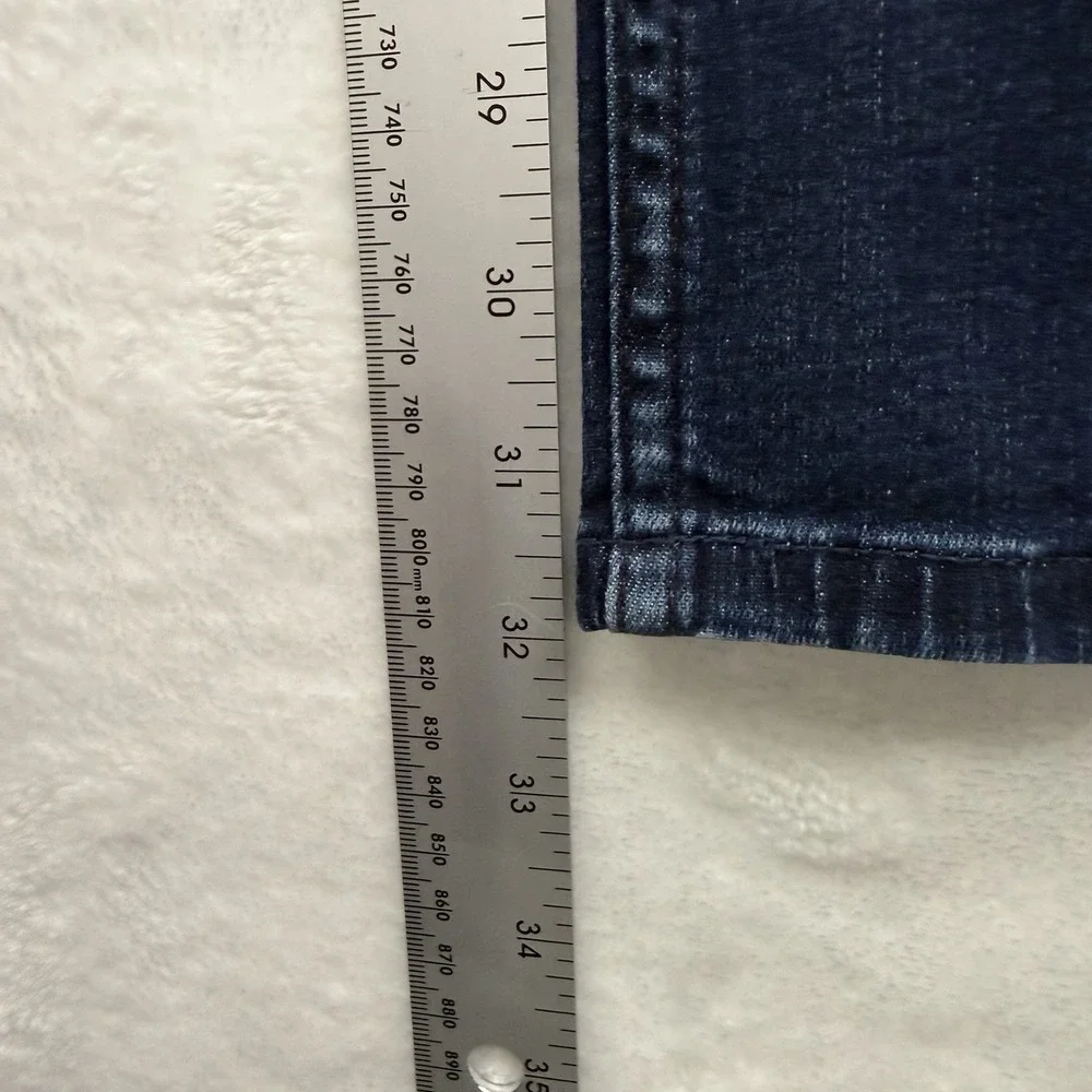 Tommy Bahama Jeans Mens 34x32 Blue Straight Leg Dark Wash Stretch